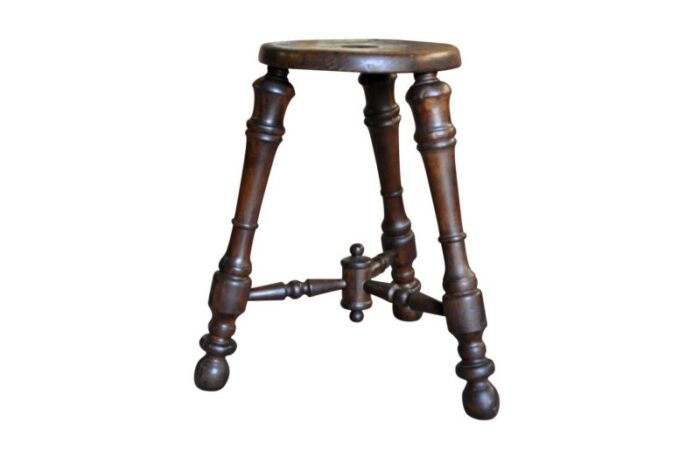 french 19th century stool 4996