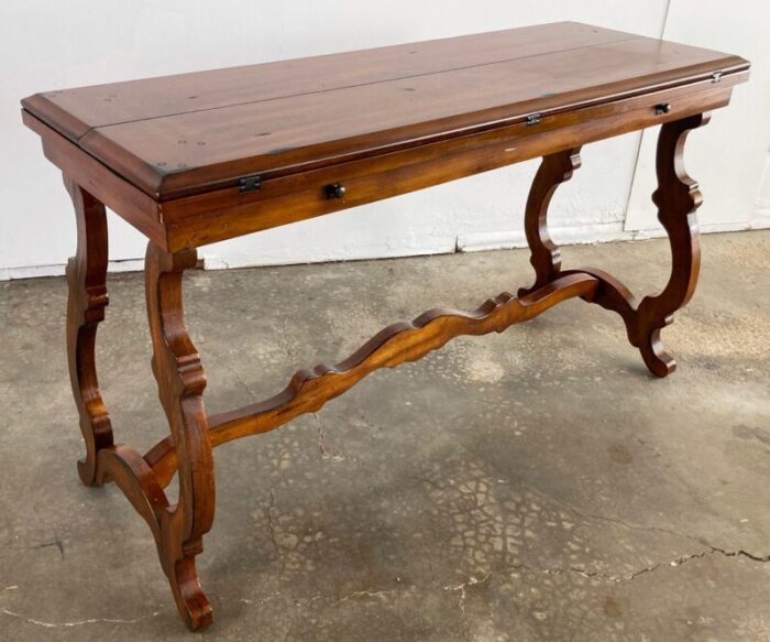 french style drop leaf console table buffet 8717