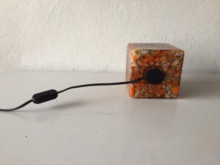 german cube lamp from peill putzler 1970s 9