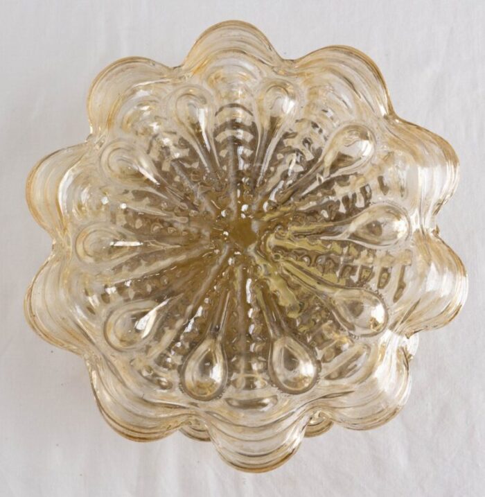 german round model ceiling light in the style of helen tynell 1960s 1