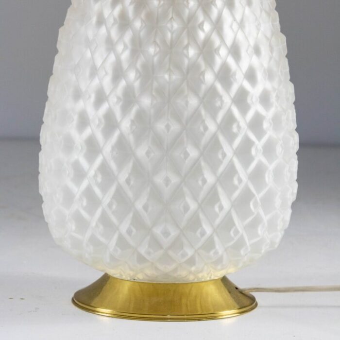 glass table lamp 1950s 12