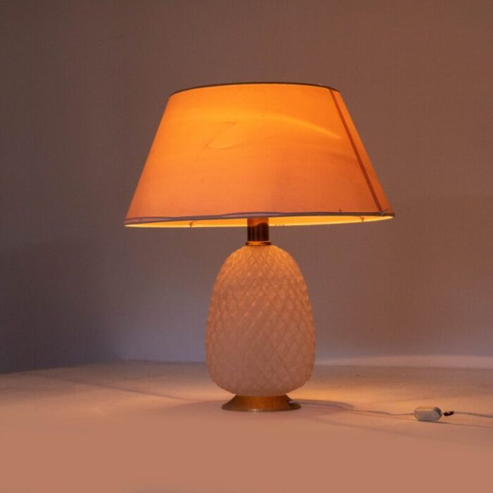 glass table lamp 1950s 7