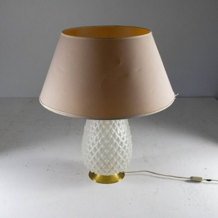 glass table lamp 1950s 8