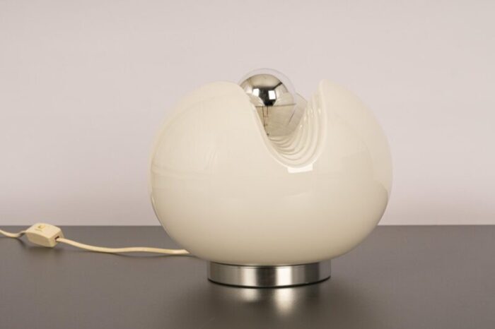 glass table light by koch lowy for peill putzler germany 1970s 11