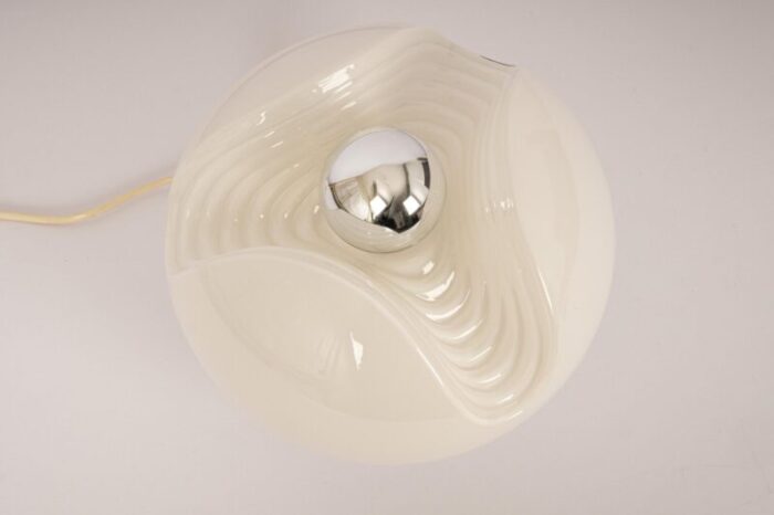 glass table light by koch lowy for peill putzler germany 1970s 5