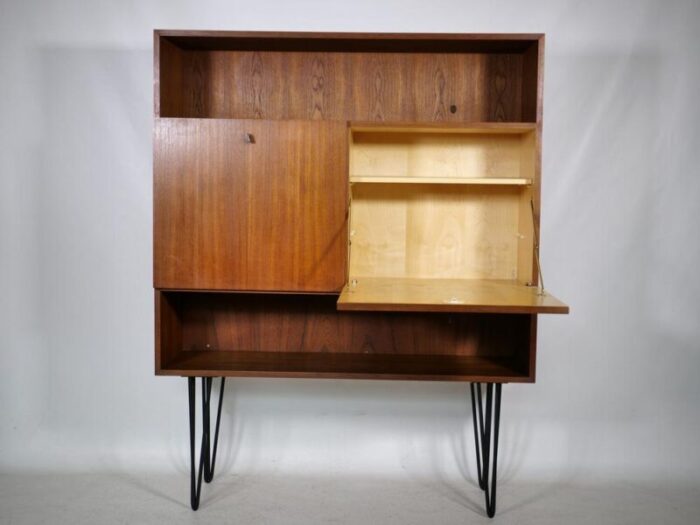 hairpin highboard with double secretary function from tepe 1960s 0805