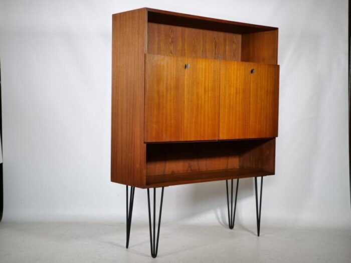 hairpin highboard with double secretary function from tepe 1960s 6226