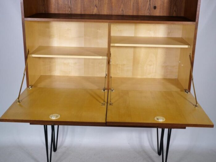 hairpin highboard with double secretary function from tepe 1960s 8893