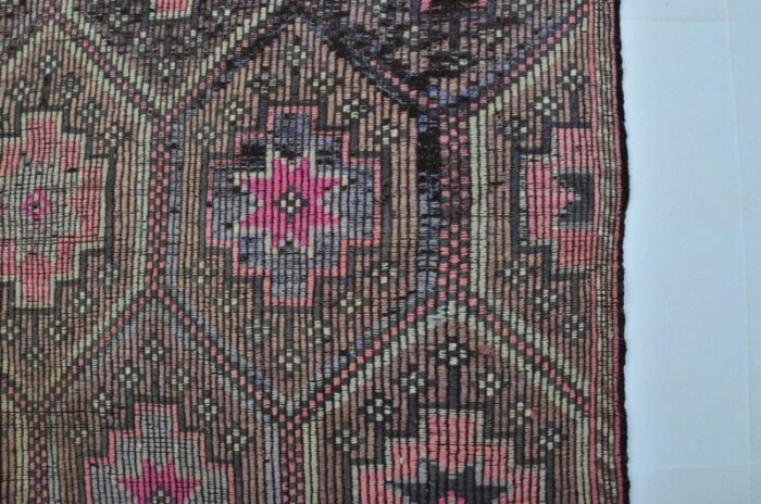 handmade wool rug 1960s 3676