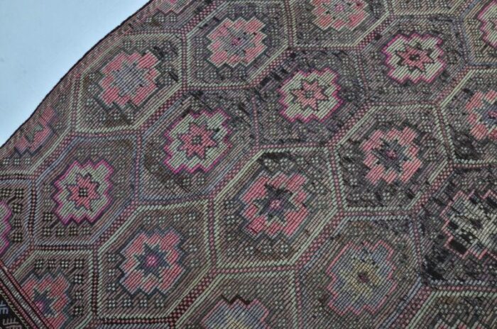 handmade wool rug 1960s 4583