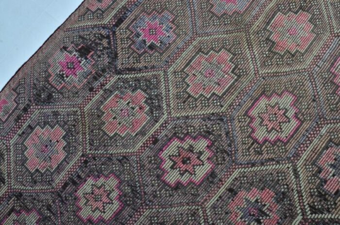 handmade wool rug 1960s 7264