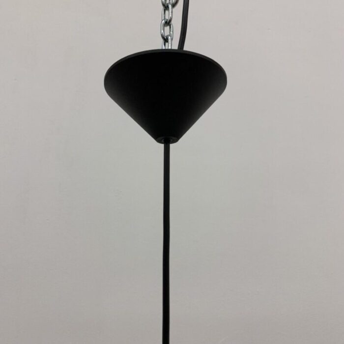 hanging lamp from glashuette limburg 1970s 5