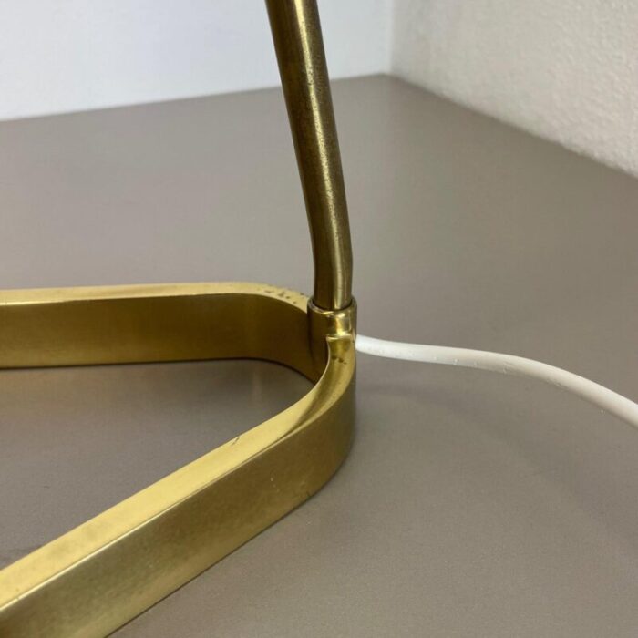 hollywood regency austrian brass table light in the style of kalmar 1960s 10