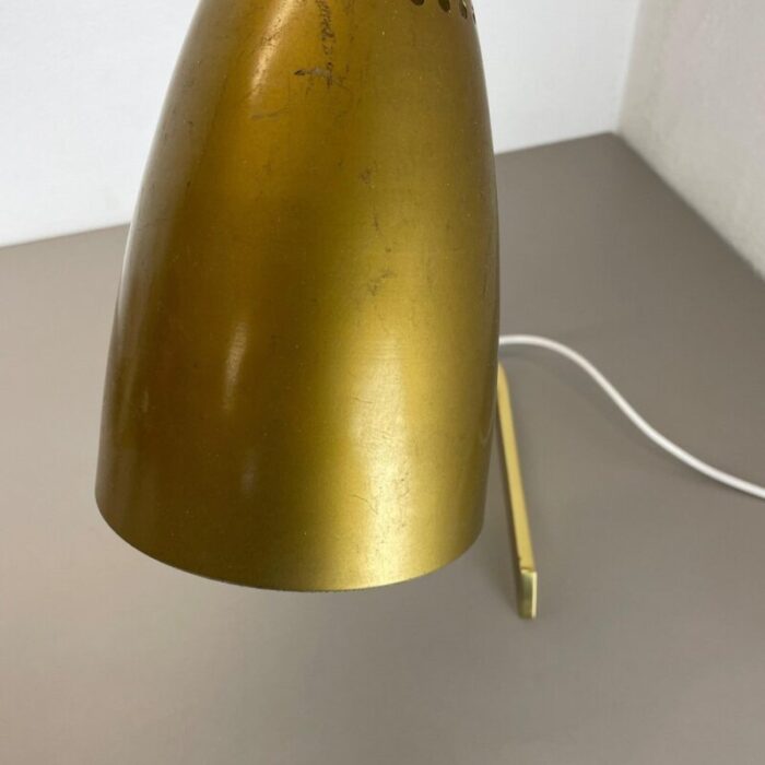 hollywood regency austrian brass table light in the style of kalmar 1960s 15