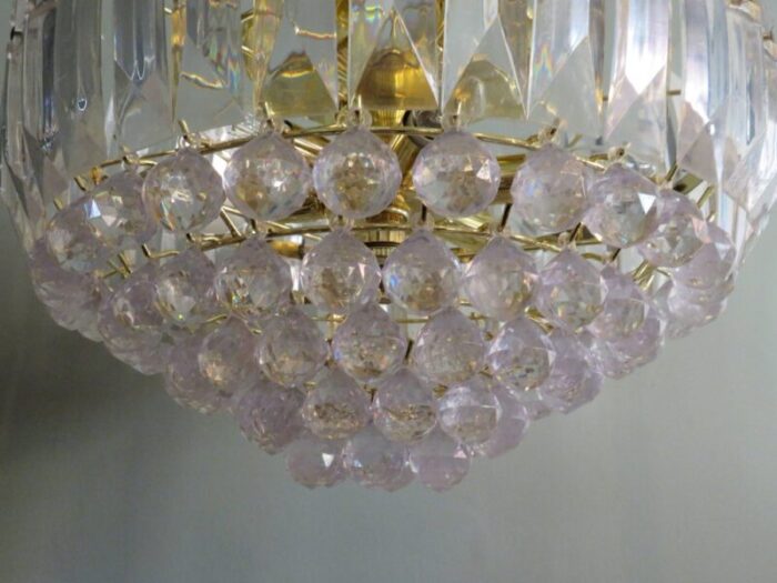 hollywood regency chandelier 1970 3