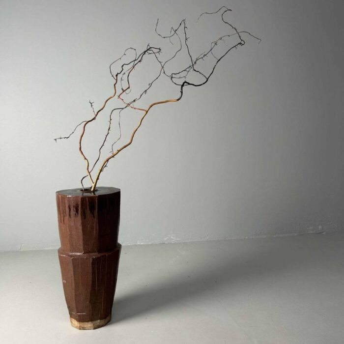 ikebana flower vase 1960s 2790