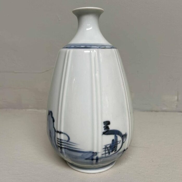 imari ikebana flower vase 1940s 4062