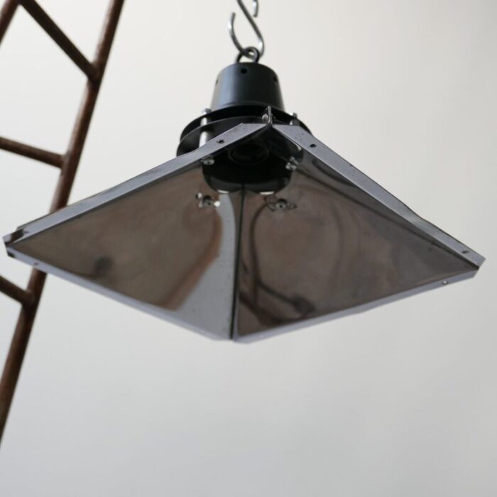 industrial brass reflector pendant light 3