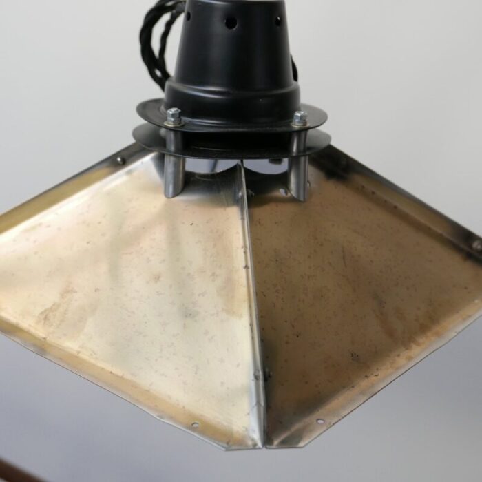 industrial brass reflector pendant light 5