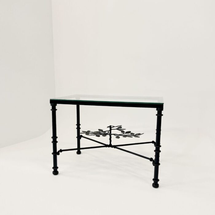 iron coffee or side table in the style of giacometti 2840