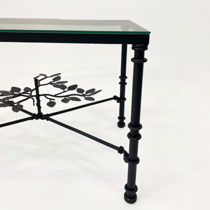 iron coffee or side table in the style of giacometti 8477