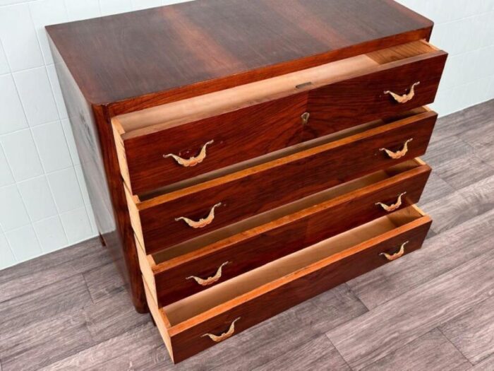 italian briar chest of drawers 7381