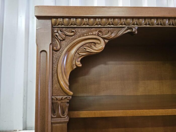 italian carved wooden sideboard with drawers 1980 9244