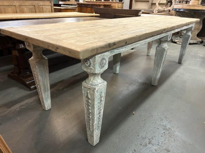 italian farm table 3541