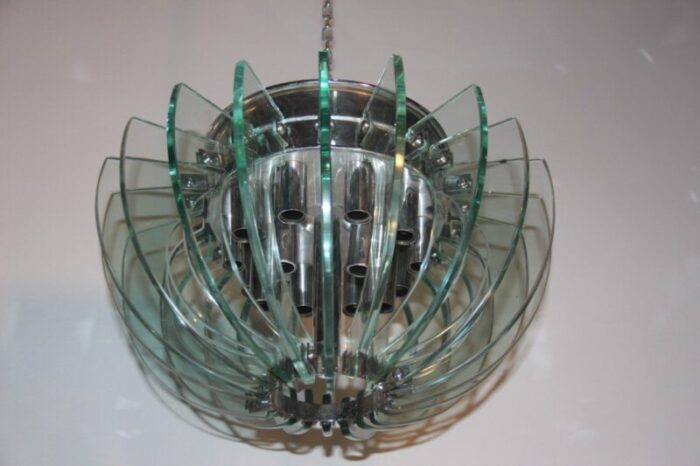 italian sculpture chandelier from gallotti radice 1960 2