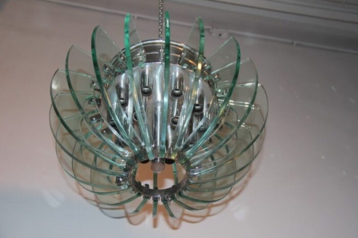 italian sculpture chandelier from gallotti radice 1960 5