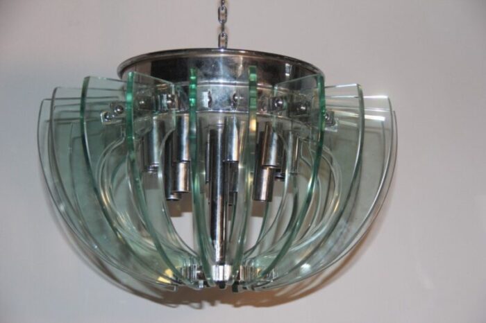 italian sculpture chandelier from gallotti radice 1960 9