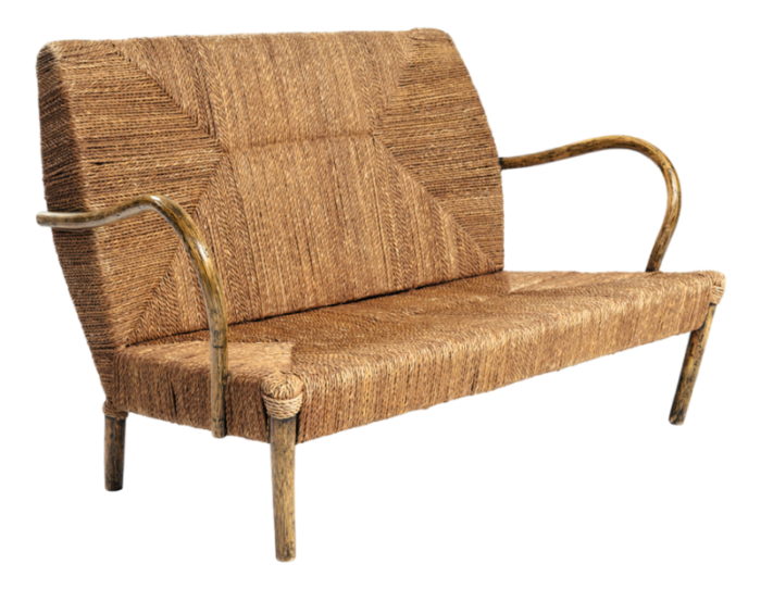 japanese low rope bamboo sofa from conran 7443