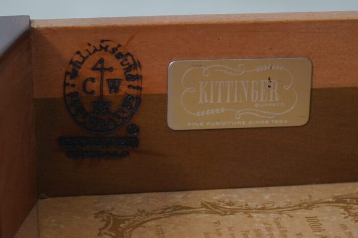 kittinger cw 27 colonial williamsburg mahogany pembroke table 0238