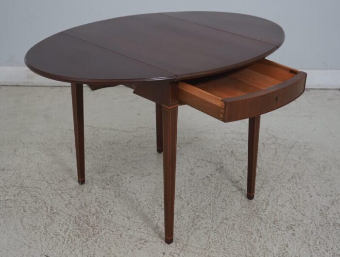 kittinger cw 27 colonial williamsburg mahogany pembroke table 6249