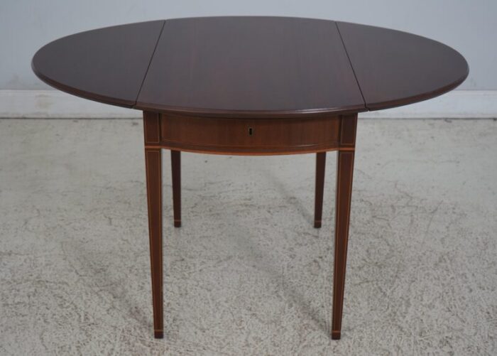 kittinger cw 27 colonial williamsburg mahogany pembroke table 8924