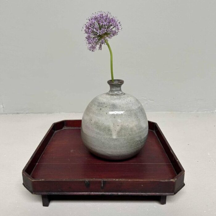 koishiwara ware ikebana flower vase 1960s 6670