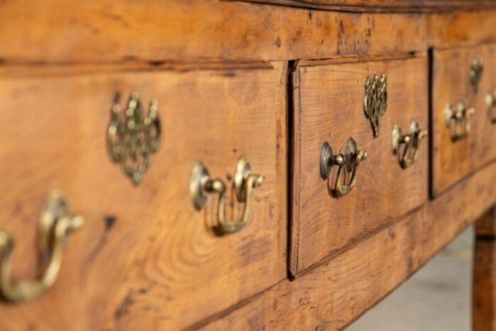 large 18th century english vernacular elm dresser base 1780s 4490