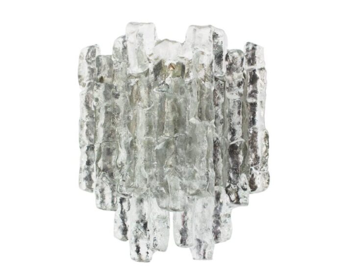 large austrian sconces murano wall lights from kalmar 1960s 4