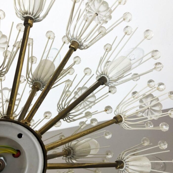 large austrian snowball ceiling light by emil stejnar for rupert nikoll 1950s 14