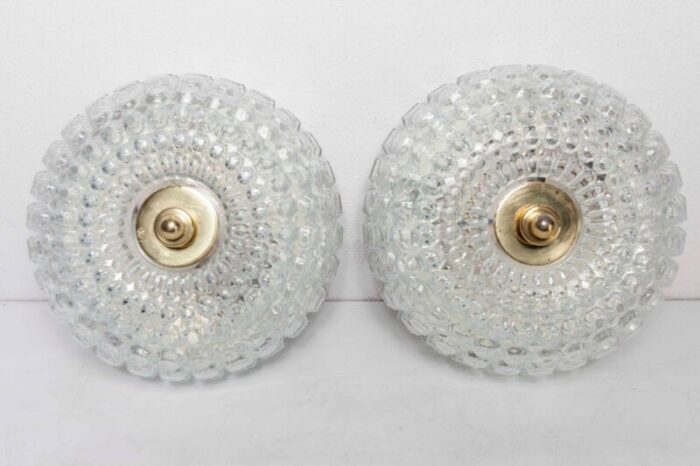 large ceiling lights from limburg 1960s set of 2 19