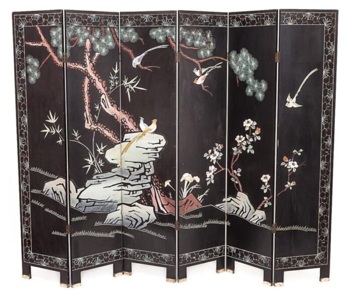 large chinese screen 1920s 4255