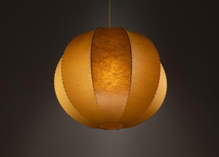 large cocoon resin lamp 1960s 4799