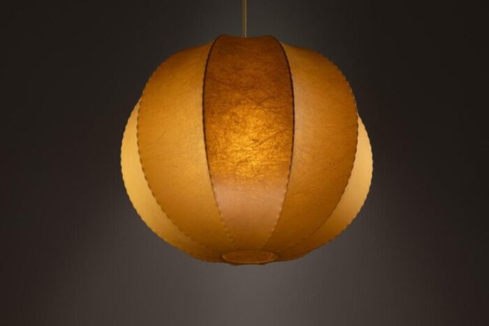 large cocoon resin lamp 1960s 7069