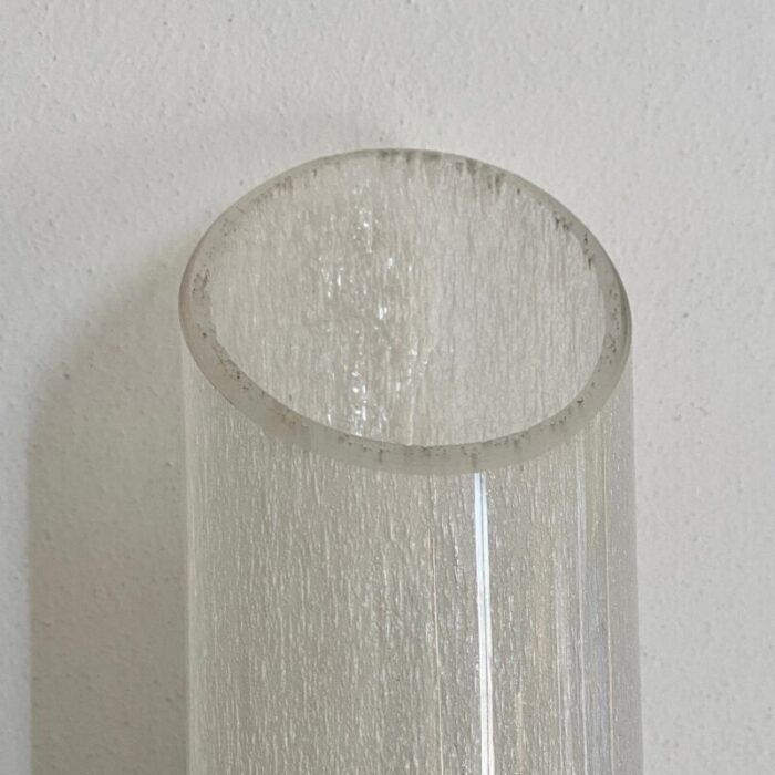 large cylindrical murano wall light 1960 6