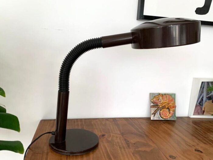 large dutch industrial office desk table lamp by hala zeist 1970s 7