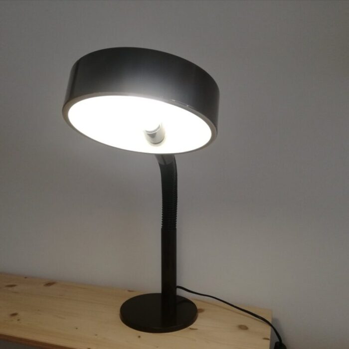 large dutch industrial office desk table lamp by hala zeist 1970s 8