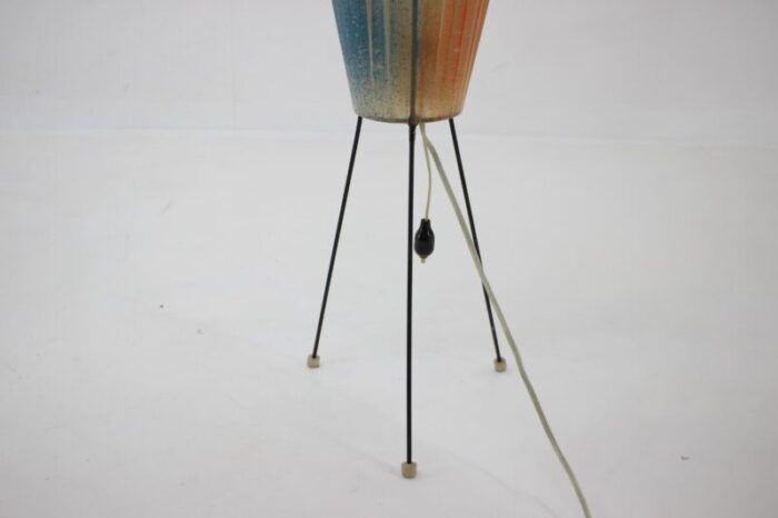 large mid century space age floor lamp czechoslovakia 1960s 3