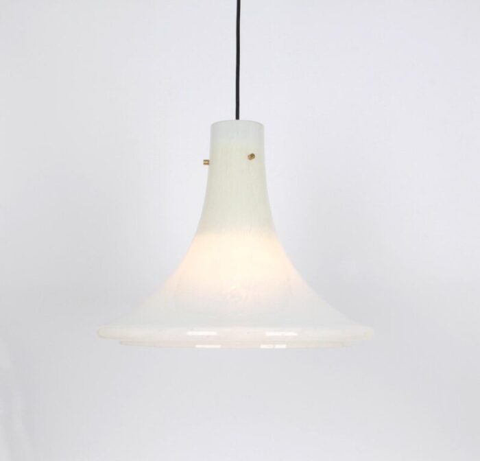 large opaline glass pendant by limburg germany 1970s 2