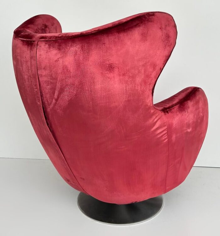 late 20th century vladimir kagan new york collection swivel chair with original upholstery 1902