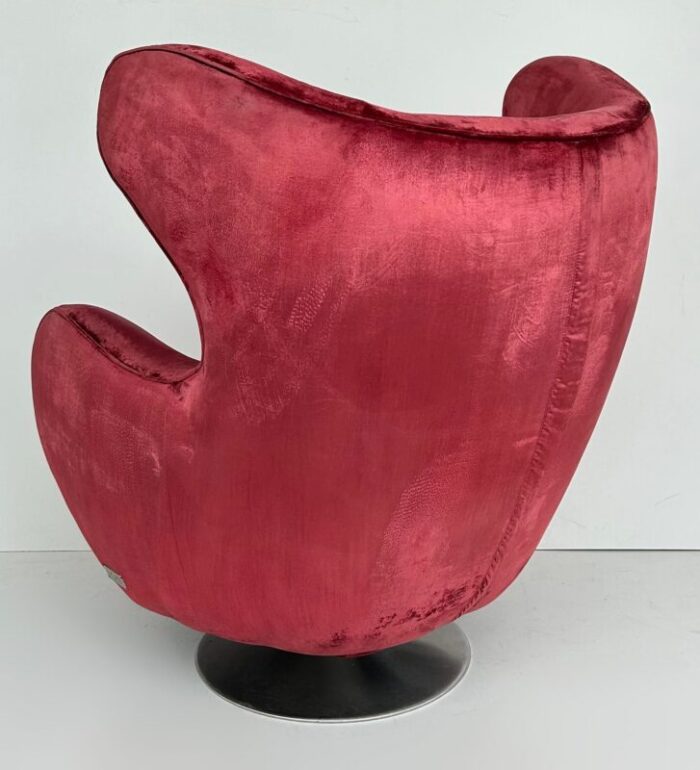 late 20th century vladimir kagan new york collection swivel chair with original upholstery 4475